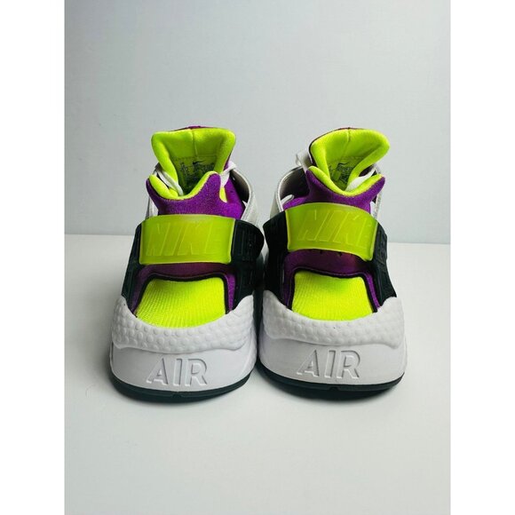 10 Women’s Nike Air Huarache DH4439 101 running shoes White Neon Magenta - Picture 4 of 9